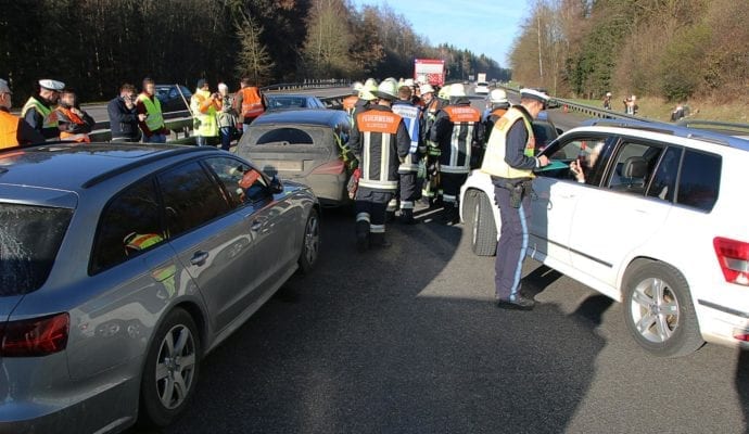 Unfall A7 Illertissen-Vöhringen 06122019 1