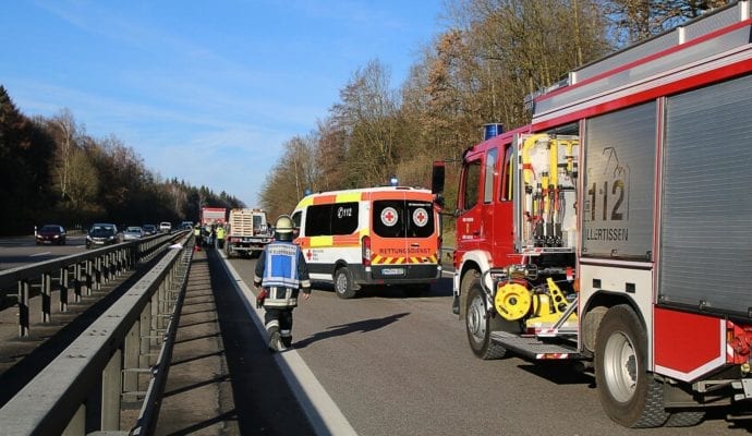 Unfall A7 Illertissen-Vöhringen 06122019 11