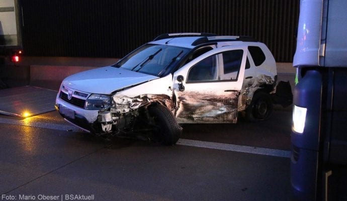 Schwerer Verkehrsunfall A8 bei Neusäß Augsburg am 06.12.2019