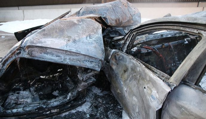Schwerer Verkehrsunfall A8 bei Neusäß Augsburg am 06.12.2019