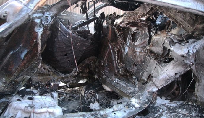 Schwerer Verkehrsunfall A8 bei Neusäß Augsburg am 06.12.2019