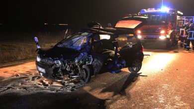 Unfall B16 Gundelfingen 03122019 23