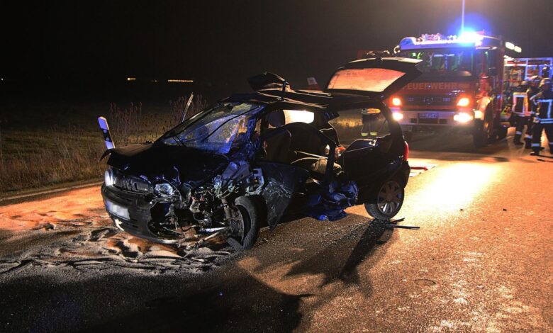 Unfall B16 Gundelfingen 03122019 23