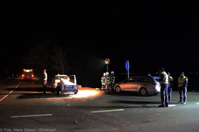 Unfall Bus-Pkw Senden Gerlenhofen 28122019 3