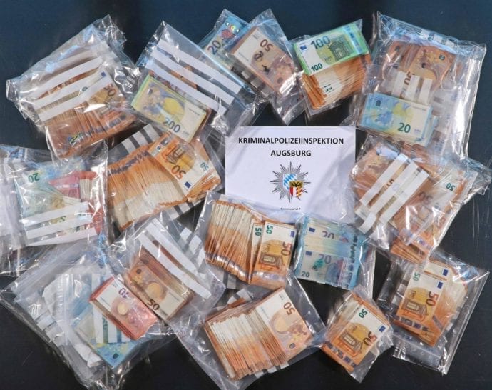 Bargeld-Sicherstellung Friedberg