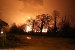 Millionenschaden Brand Lagerhalle Lauingen