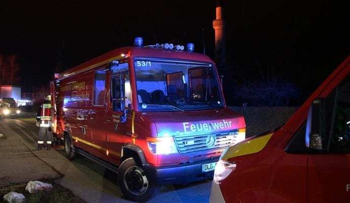 Millionenschaden Brand Lagerhalle Lauingen