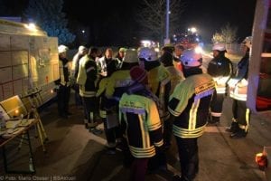 Millionenschaden Brand Lagerhalle Lauingen