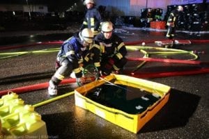 Millionenschaden Brand Lagerhalle Lauingen