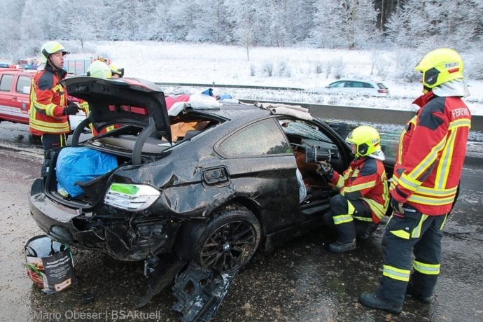 Unfall A8 Burgau – Guenzburg MAssenkarambolage 190120 16