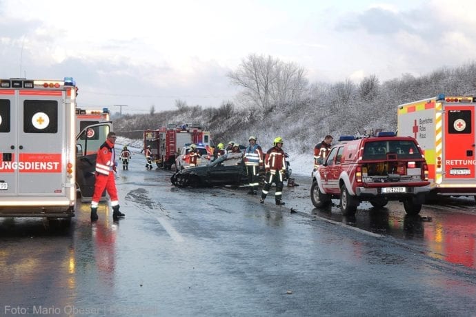 Unfall A8 Burgau – Guenzburg MAssenkarambolage 190120 25