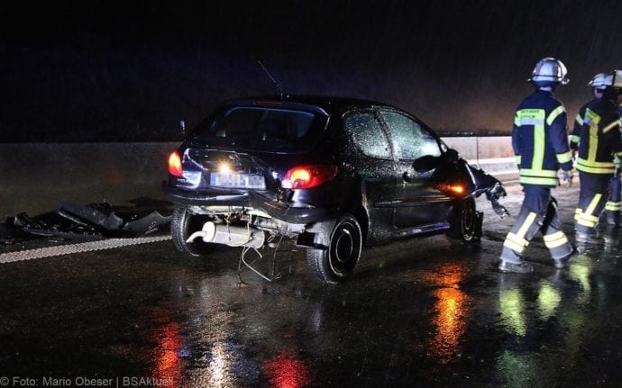Verkehrsunfall A8 zwischen Leipheim und Günzburg am 17.01.2020