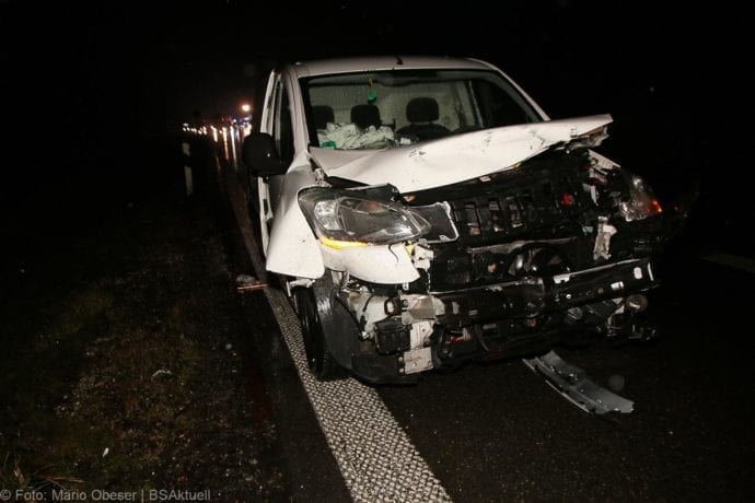Verkehrsunfall A8 zwischen Leipheim und Günzburg am 17.01.2020