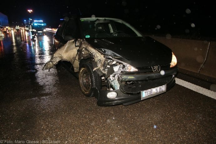 Verkehrsunfall A8 zwischen Leipheim und Günzburg am 17.01.2020