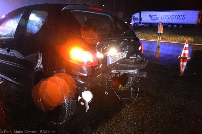 Verkehrsunfall A8 zwischen Leipheim und Günzburg am 17.01.2020