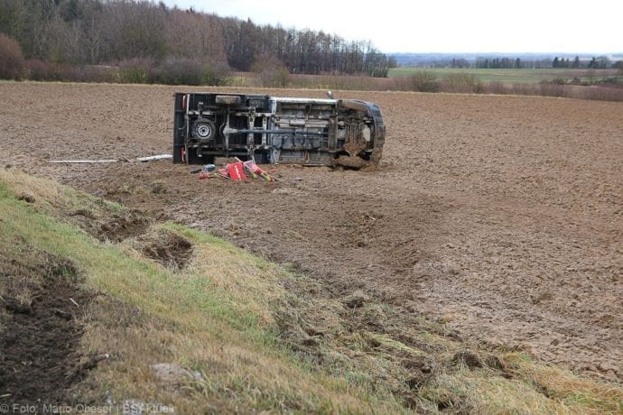 Unfall A8 Oberelchingen – Kreuz Ulm Elchingen 28012020 3