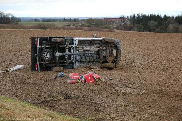 Unfall A8 Oberelchingen – Kreuz Ulm Elchingen 28012020 4