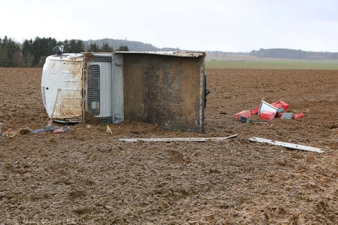 Unfall A8 Oberelchingen – Kreuz Ulm Elchingen 28012020 9