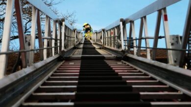 Drehleiter Feuerwehrfahrzeug