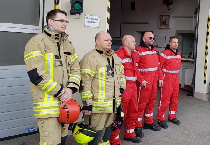 Feuerwehr Ichenhausen Absturzsicherung Lehrgang 9