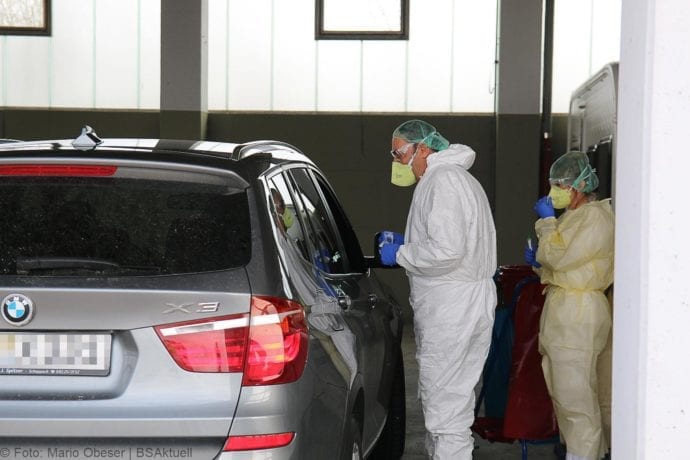 Corona Landkreis Guenzburg Klinik und Pruefstelle Ichenhausen 140320 32