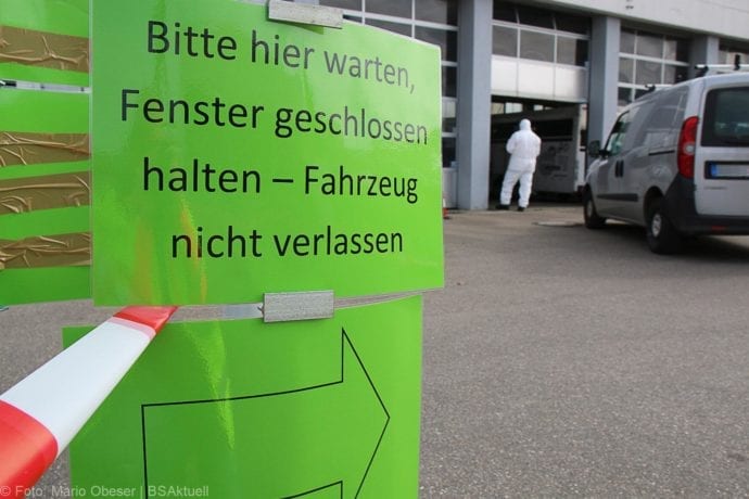 Corona Landkreis Guenzburg Klinik und Pruefstelle Ichenhausen 140320 33