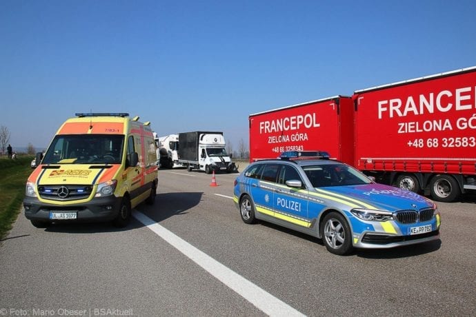 Unfall A8 Elchingen-Leipheim 19032020 11