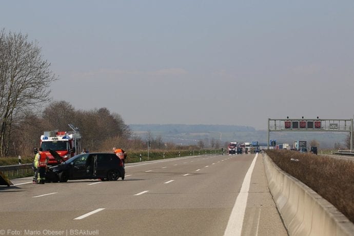 Unfall A8 Elchingen-Leipheim 19032020 2