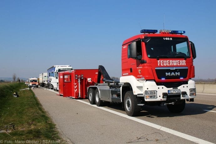 Unfall A8 Elchingen-Leipheim 19032020 21