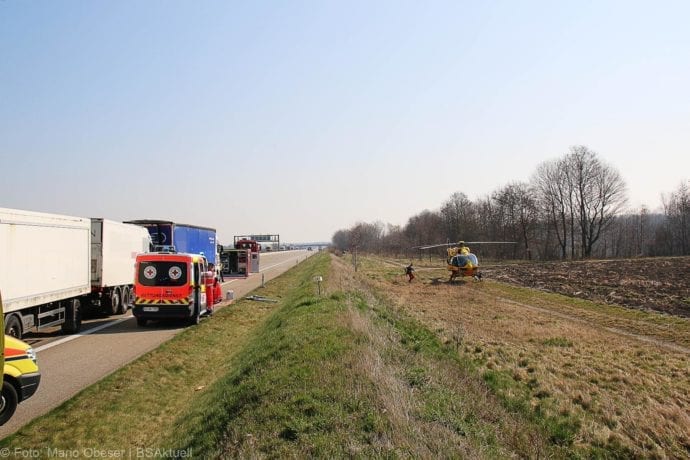 Unfall A8 Elchingen-Leipheim 19032020 32