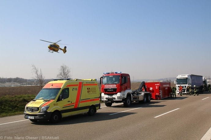 Unfall A8 Elchingen-Leipheim 19032020 42