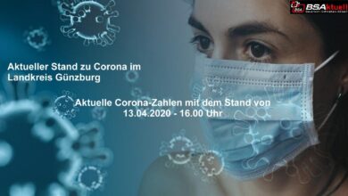 Coronavirus-Mund-Nase-Maske-Kreis-Guenzburg – Stand 13042020