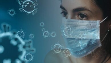 Coronavirus Mund-Nase Maske