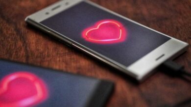 Liebe Herz Handy