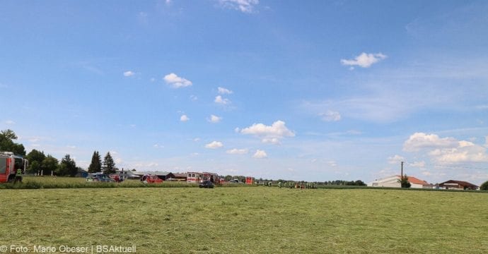 Absturz eines Segelfliegers in Günzburg – Pilot sirbt