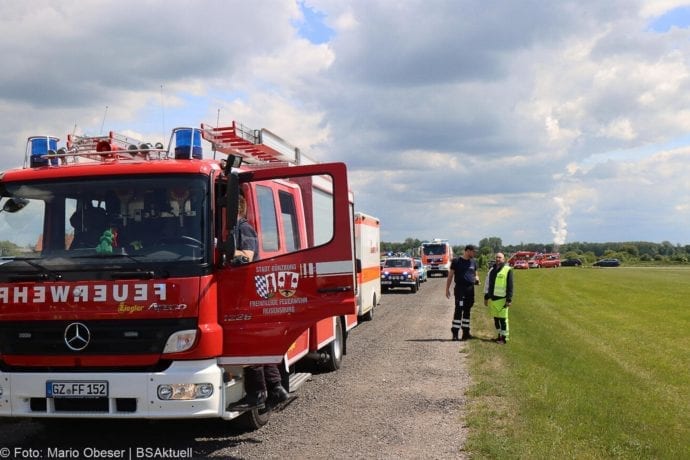 Absturz eines Segelfliegers in Günzburg – Pilot sirbt