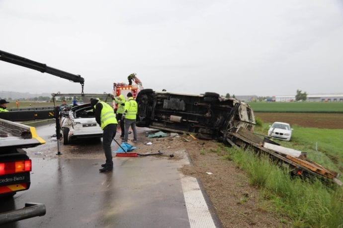 Unfall A7 Woringen 23052020 2