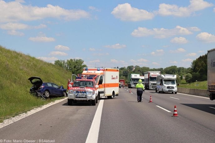 Unfall A8 Burgau-Guenzburg bei Deffingen 19052020 9