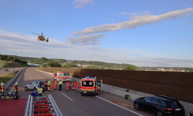 Unfall A8 Burgau-Zusmarshausen 24052020 10