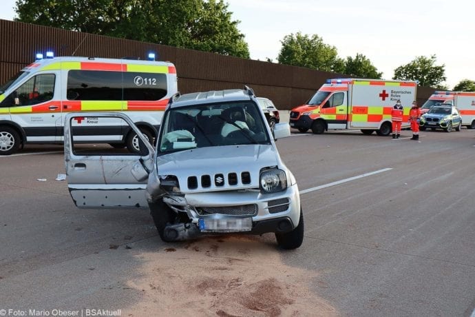 Unfall A8 Burgau-Zusmarshausen 24052020 5