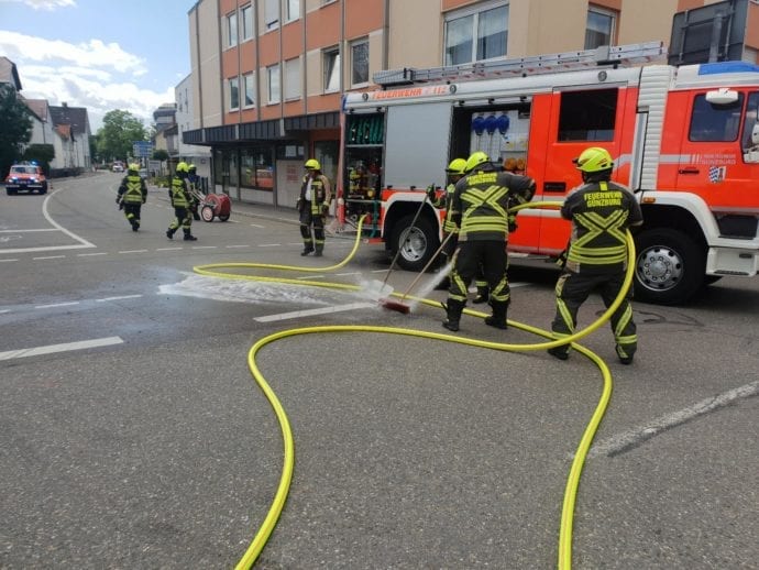 Unfall Guenzburg Augsburger Strasse Sedanstrasse 24052020 4