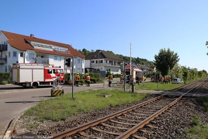 Unfall Oberelchingen Bahnübergang 19052020 2