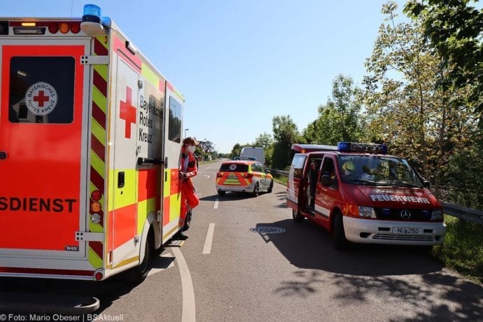 Unfall Oberelchingen Bahnübergang 19052020 5