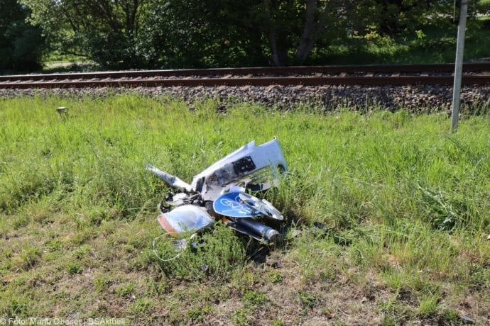 Unfall Oberelchingen Bahnübergang 19052020 8