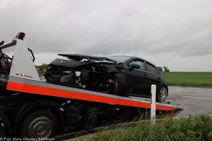 Unfall Ulm B19 Boefingen 23052020 1