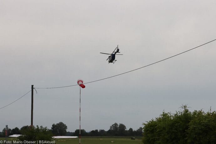 Vermeintlicher Flugzeugabsturz Guenzburg 22052020 2