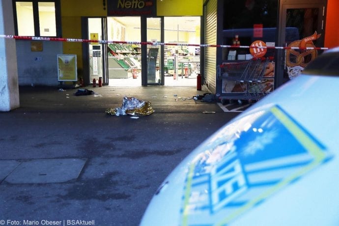 Augsburg Ladendieb Polizei angeschossen 19062020 6
