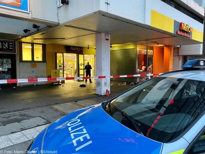 Augsburg Ladendieb Polizei angeschossen 19062020 9