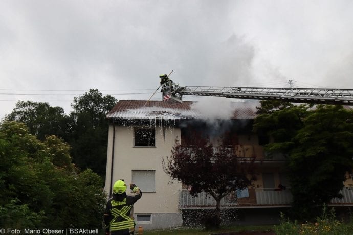 Brand Guenzburg Reisensburg Asylunterkunft 15062020 15