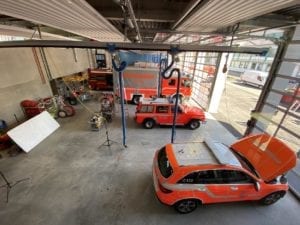 Feuerwache Guenzburg Fahrzeughalle 2